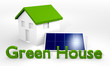 House with solar panel House with solar panel
