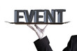 event on white
