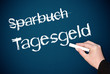 Sparbuch und Tagesgeld