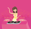 image of pretty young DJ image of pretty young DJ