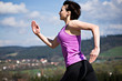 jogging woman