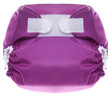 Eco Friendly Purple Cloth Diaper with Hook and Loop Closure