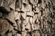 stock de bois