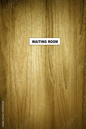 Photo: waiting room waiting room