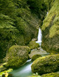 Kleiner Wasserfall im Allgäu