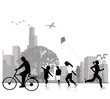 Vektor: Stock Vector Illustration: Park Stock Vector Illustration: Park