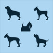 Dog Silhouettes