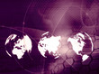world map technology style world map technology style