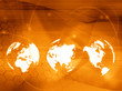 world map technology style world map technology style