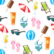 summer seamless pattern