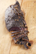 Biltong - dry cured beef meat , cutted