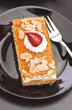 yolk and cream cake