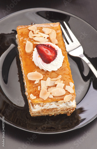 Photo: yolk and cream cake yolk and cream cake