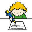 Vektor: enfant enfant