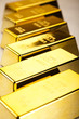 Stack of gold bars Stack of gold bars