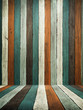Green Tone old wood wall and floor Green Tone old wood wall and floor