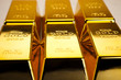 Stack of gold bars Stack of gold bars