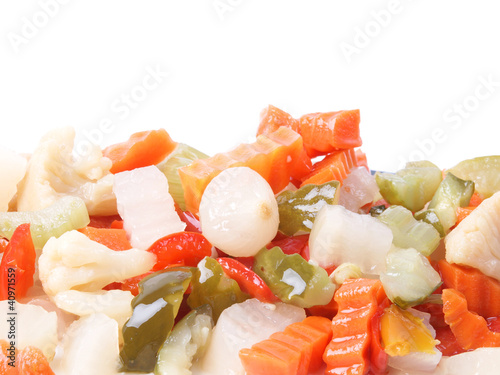 Photo: Mixed vegetables Mixed vegetables