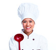 Young chinese chef woman.