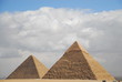 Egypt. Cairo - Giza. General view of pyramids
