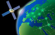 Planet and satellite