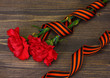 carnations and St. George