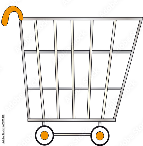 Illustration: Shopping cart Shopping cart