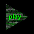 PLAY Tag Cloud (watch view video icon media player live music) PLAY Tag Cloud (watch view video icon media player live music)