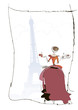 The elements for a stylish French restaurant menus The elements for a stylish French restaurant menus