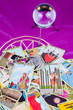 Tarot cards with a magic ball (5). Tarot cards with a magic ball (5).