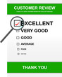 Customer review form