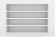 empty bookshelf