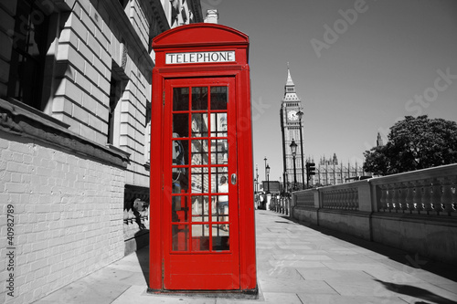  Big Ben and Red Telephone Booth