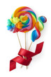 Colorful lollipops