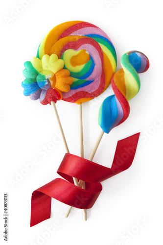 Photo: Colorful lollipops Colorful lollipops