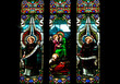 Vitrail église Lectoure Gers Vitrail église Lectoure Gers