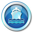 Cruise ship icon
