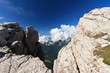 view from Pale di San Martino mount view from Pale di San Martino mount