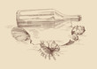 Photo en ligne au meilleur prix sea arrangement of empty messages  drawing vector illustration