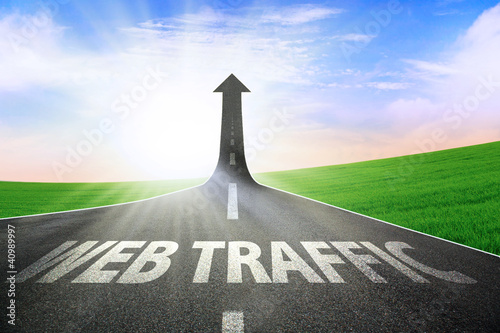 Illustration: The growth of web traffic The growth of web traffic