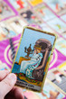 Queen of Cups, Tarot card, Major Arcana Queen of Cups, Tarot card, Major Arcana