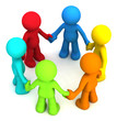 Illustration: 3D human character 3D human character