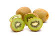 Kiwi Fruit on White Kiwi Fruit on White