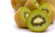 Kiwi Fruit on White Kiwi Fruit on White