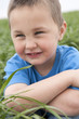 boy in meadow boy in meadow