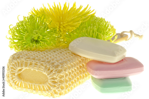 Photo: cleaning products of the body cleaning products of the body