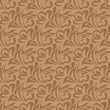 Brown seamless wallpaper pattern.