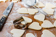 cutting heart