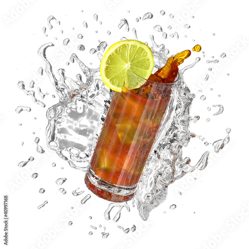 Illustrazione: Iced tea Iced tea