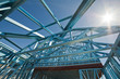 Photo: New home construction framing. New home construction framing.
